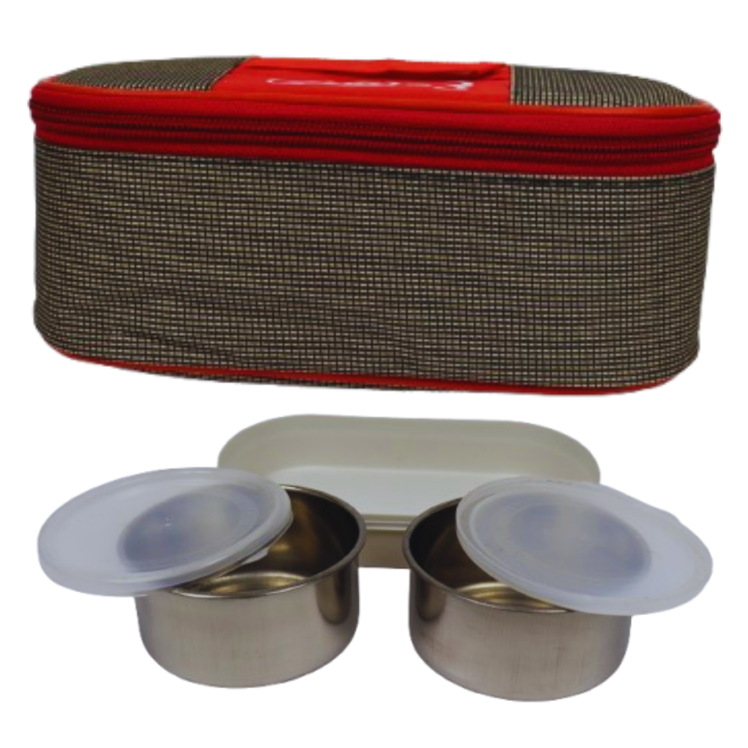 Water Bottle Stainless Steel And Lunch Box Both Combo Pay For One And Get Two